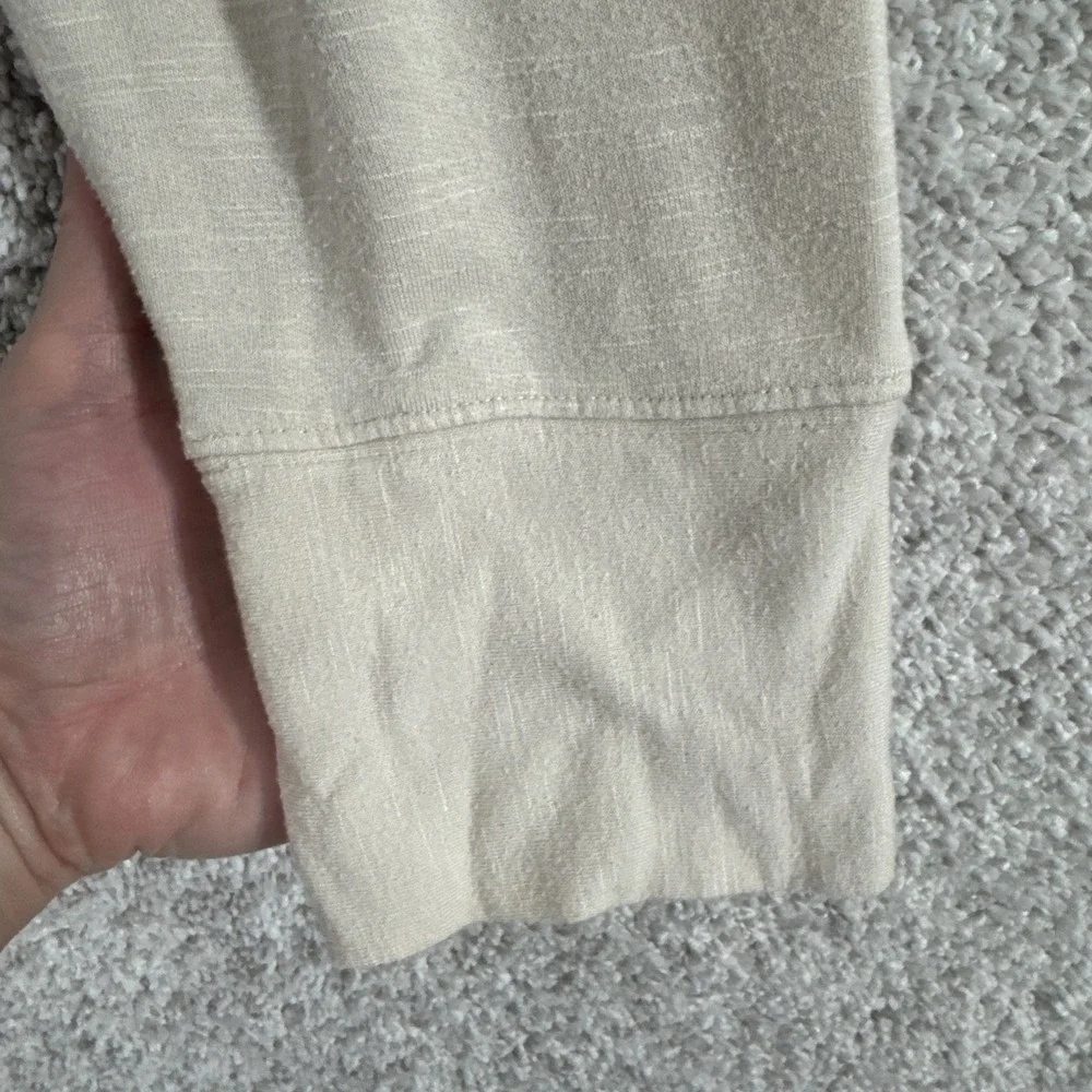 FABLETICS LUNE LONG SLEEVE‎ PULLOVER Large Beige